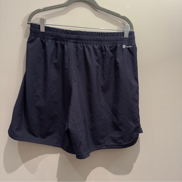 Adidas Mens aeroready Navy Athletic Shorts Size L 7” - Picture 2 of 8